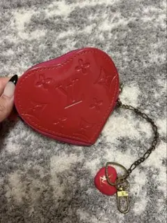 マ*ん様 Louis Vuitton モノグラム ハート型 リメイク キーホルダ マ*ん様 Louis Vuitton モノグラム ハート型 リメイク キーホルダ