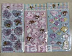 サンリオ　シュガーバニーズ　ぷくぷくシール　シャカシャカシール