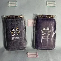 【ディズニー】ミッキーマウス　キーケース　2種セット