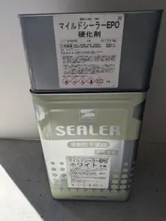 エスケー化研 エスケーDXプライマー 主剤・硬化剤セット - メルカリ