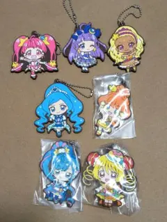 プリキュア ラバーストラップ 7個まとめ売り