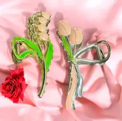 ヘアスタイリングクリップ　ヘアキャッチバレッタ ヴィンテージヘア