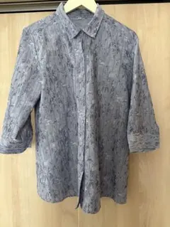 レディース　七分袖シャツ　L