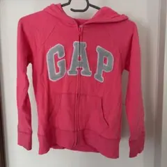 GAP フード付きピンクパーカー