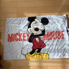 USBブランケット　電気毛布　ディズニー　ミッキーマウス　リバーシブル