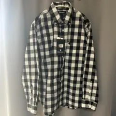 新品未使用タグ付　プレイボーイ　ボタンダウンチェックシャツ　Ｌ　PLAYBOY