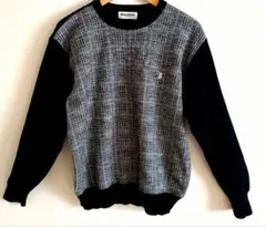 Black & White スポーツウェア ニットセーター L