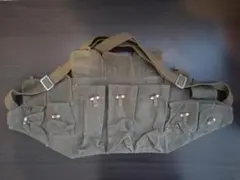 未使用　初期型　中国軍　56式チェストリグ　AK47　特殊部隊　北ベトナム軍 中国人民解放軍 56式小銃 チェストリグ・初期型 (実物)│ナナシノミコト