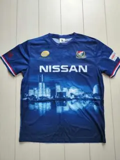 横浜Fマリノス Nissan 応援サッカーシャツ カモフラージュ柄 三十周年