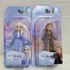 アナと雪の女王 ミニドール1 エルサ アナ 2体セットのサムネイル