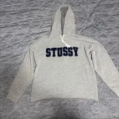 Stussy パーカー グレー レディースS USA 製　　ストリートのサムネイル