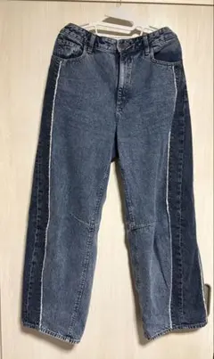 GU バレルレッグジーンズ