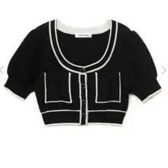 frame knit cardiganⅡのサムネイル