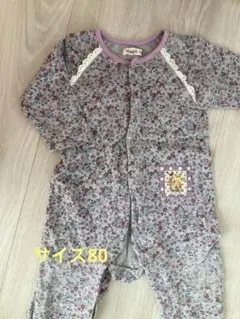 ★Youpi! 花柄ロンパース 80