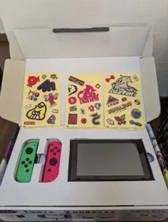 Nintendo Switch 本体 グリーン・ピンク