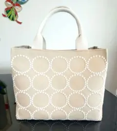 ミナペルホネン☆タンバリン×runrunrunミニポシェット☆ハンドメイド