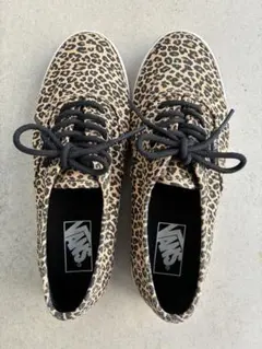 VANS レオパード柄スニーカー 23.5㎝