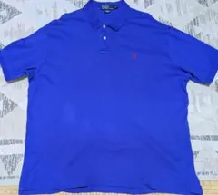 POLO RALPH LAUREN ポロシャツ ブルー XXLのサムネイル