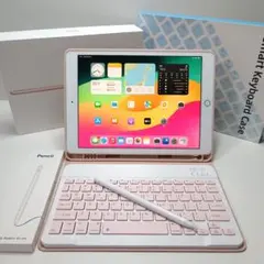 iPad 第7世代 Wi-Fi 32GB ケースとキーボード、タッチペン