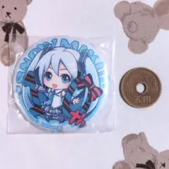 ボーカロイド ボカロ 雪ミク2019あそーと 雪ミク 初音ミク 缶バッジ