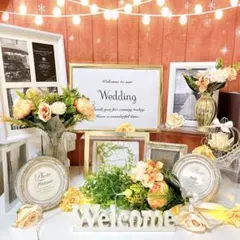 ウェルカムスペースセット 結婚式 まとめ売り ウエディング 造花 ブライダル