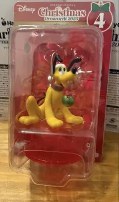 Happyくじ 一番くじ　プルート DISNEY クリスマスオーナメント2025