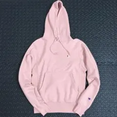 Champion リバースウィーブ パーカー ピンク XS スウェット