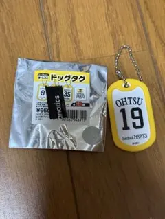福岡ソフトバンクホークス 大津亮介選手 ドッグタグ