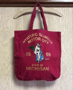 トートバッグ・ピンク●ヒステリックグラマー