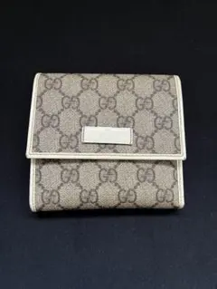 Gucci GGキャンバス 二つ折り財布