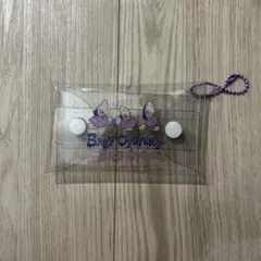 ヤングオイスター クリアポーチ ボールチェーン付き