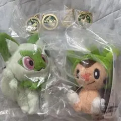 ポケモン 一番くじ vol.2 E賞モクローぬいぐるみ＆ニャビーぬいぐるみ
