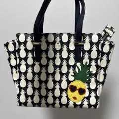 kate spade ハワイ店刺繍入りかごバッグ (値下げ) kate spade ハワイ店刺繍入りかごバッグ (値下げ) - メルカリ