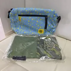 阪神タイガースポシェットとマルチポケット緑色