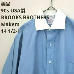 【美品】90s USA製 BROOKS BROTHERS Makers カフス