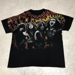 ビンテージ KISS キッス シルクスクリーン バンド Tシャツ tee 古着