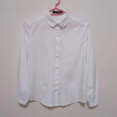 pom ponette ホワイト 長袖シャツ M