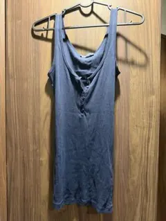 Brandy Melville タンクトップ ネイビー(紺)のサムネイル