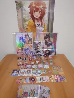 ホロライブグッズセット戌神ころね 白上フブキ 猫又おかゆ 大神ミオ 夏色まつり他