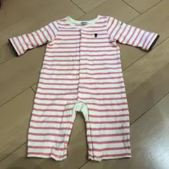 ミキハウス ブラックベア  ロンパース 70