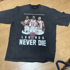 シカゴブルズ ヴィンテージ加工Tシャツ 半袖Tシャツ