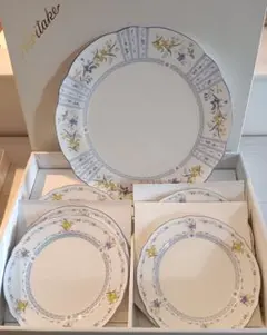 ❤ Noritake『サンレモ』パーティセット6P+珈琲カップ2客+調味料入れ