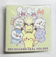 ポケモンパン デコキャラシールホルダー ポケピース 未開封品 シール付き