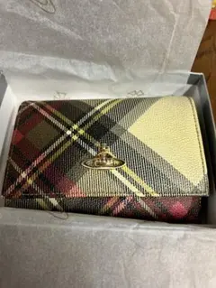 Vivienne Westwood チェック柄 二つ折り財布