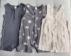 ◎ZARA 、Ｈ＆Ｍ ザラ エイチアンドエム◎ロンパース 3点セット