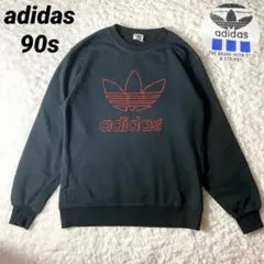 あいみょん　USA製　80s　オールドアディダス　肉厚　ヘビーウェイトスウェット あいみょんUSA製80sオールドアディダス肉厚ヘビーウェイトスウェット