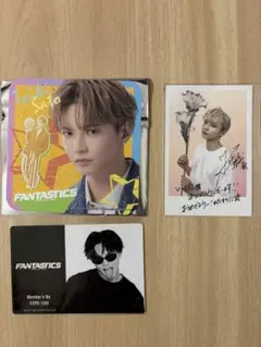 FANTASTICS 佐藤大樹　コースター　フォトカード