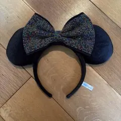 ディズニー カチューシャ レインボードット ミニー