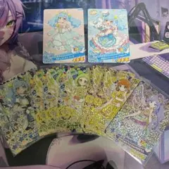 おねがいアイプリ まとめ売り 11枚 ひみつのアイプリ サイン DMMくじ
