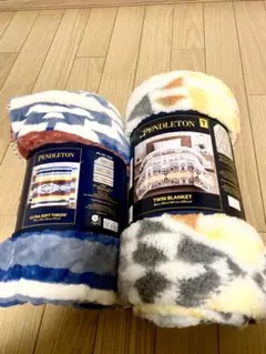 レアカラー！Pendleton ツインブランケット 新品未使用 PENDLETON - ☆コストコ ペンドルトン ツイン ブランケット☆の